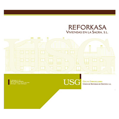 Diseño e Impresión de Carpeta para Reforkasa de USG