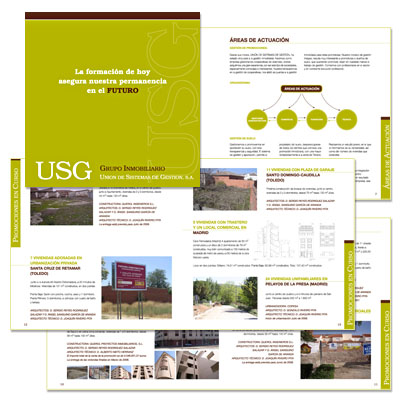 Diseño e Impresión de Folleto para USG