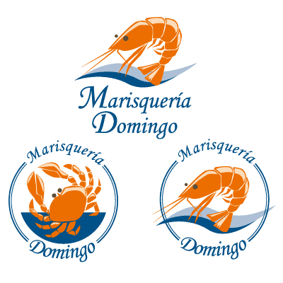 Logotipos Marisquería Domingo