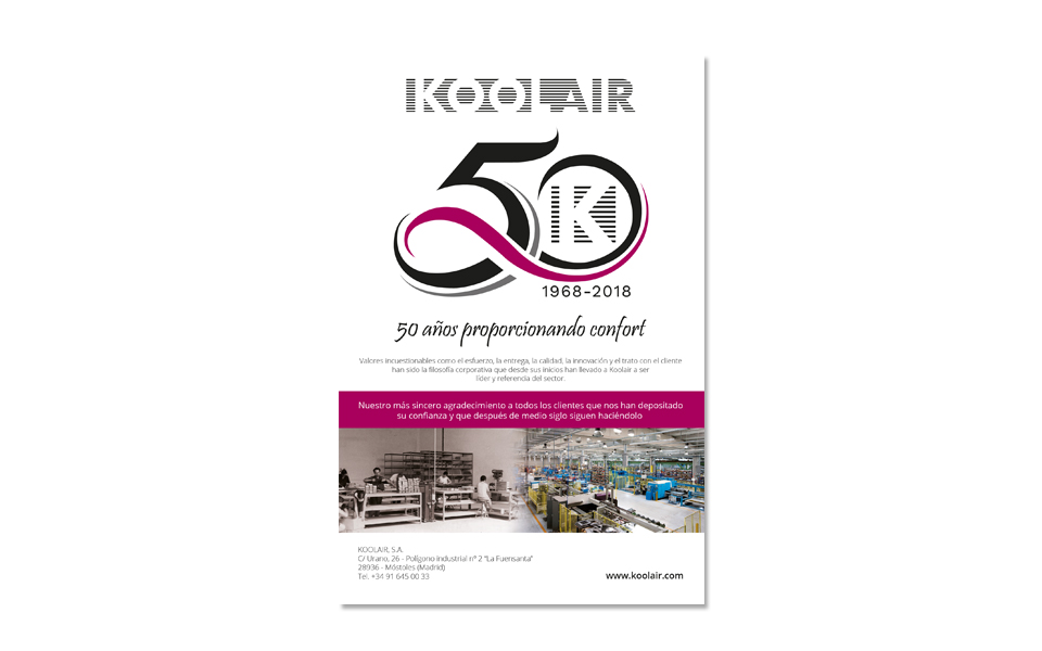 Anuncio revista KOOLAIR