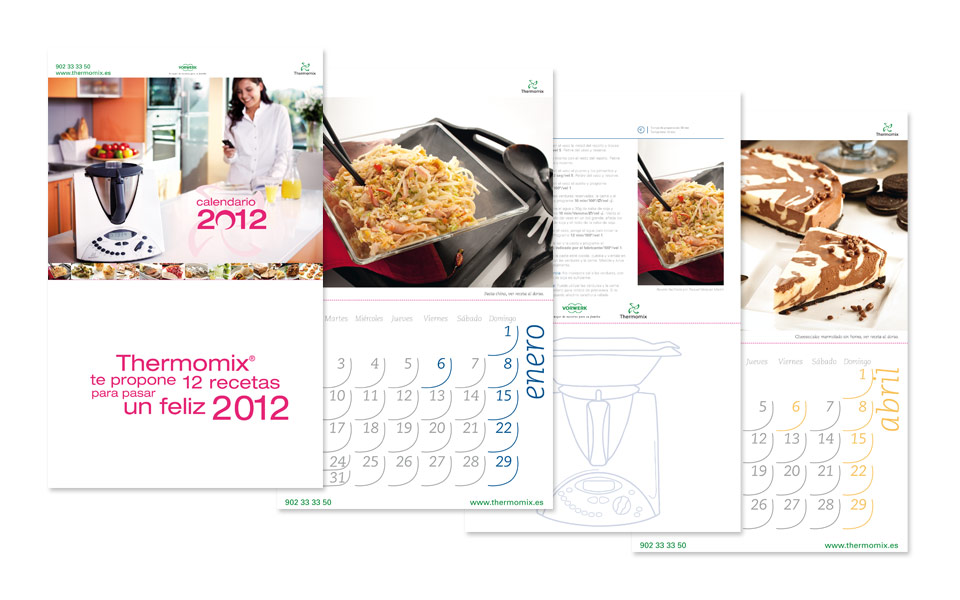 Diseo y Maquetacin Calendario Thermomix