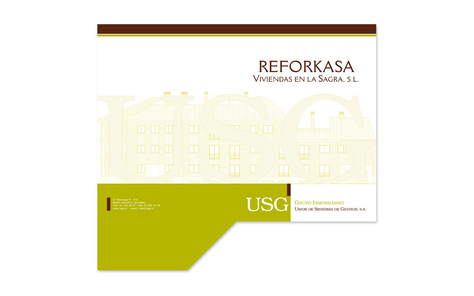 Diseo e Impresin de Carpeta para Reforkasa de USG