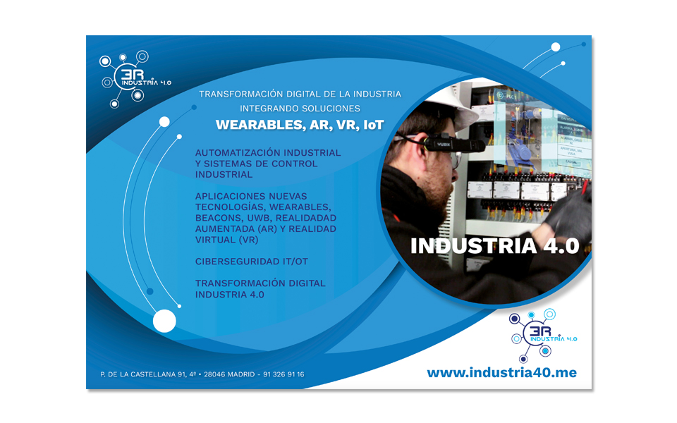 Diseo cartel para feria 3R Industria