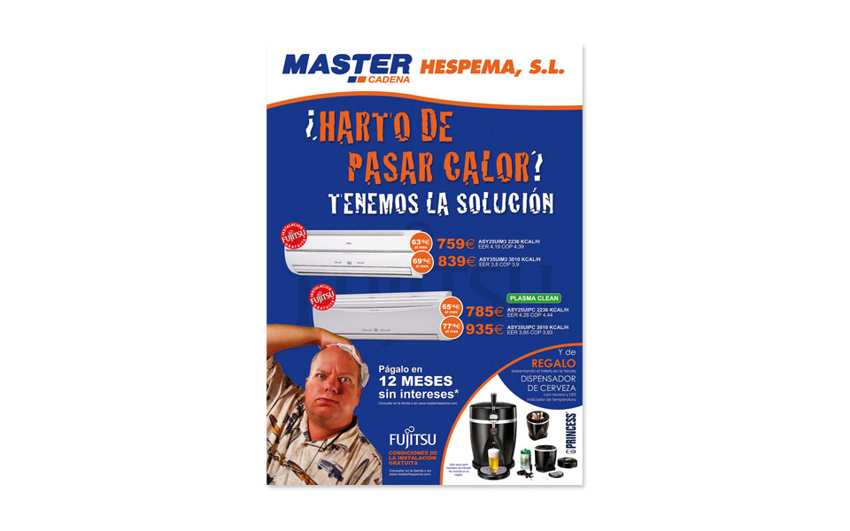 Cartel A3 Master Hespema