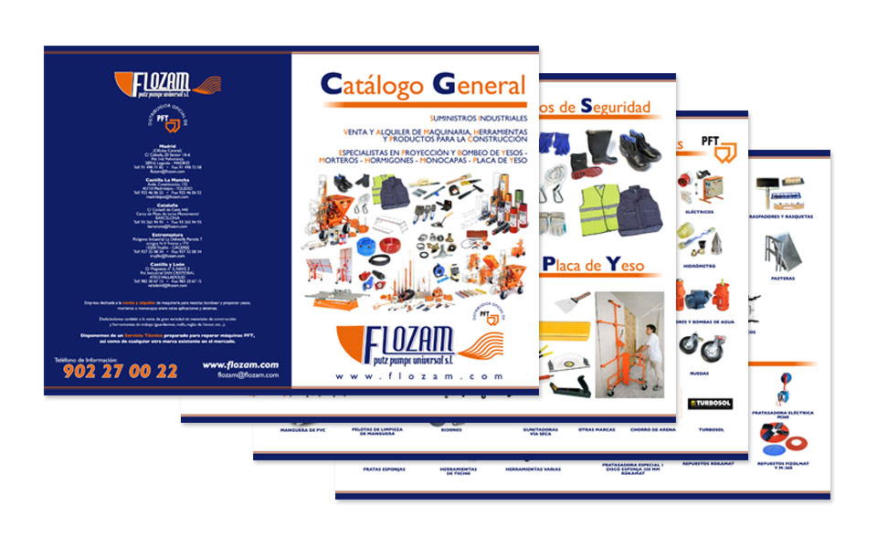Diseño e Impresión de catalogos y folletos