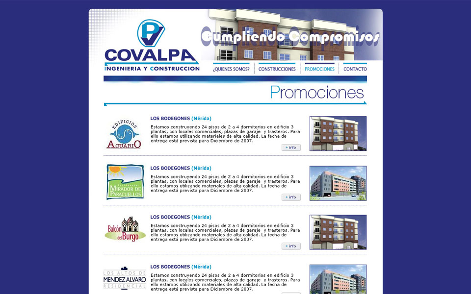 Pgina Web Covalpa