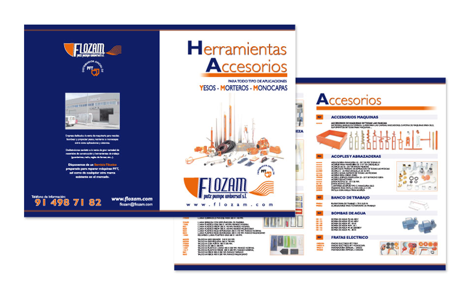 Diseño e Impresión Catálogo A4 Herramientas
