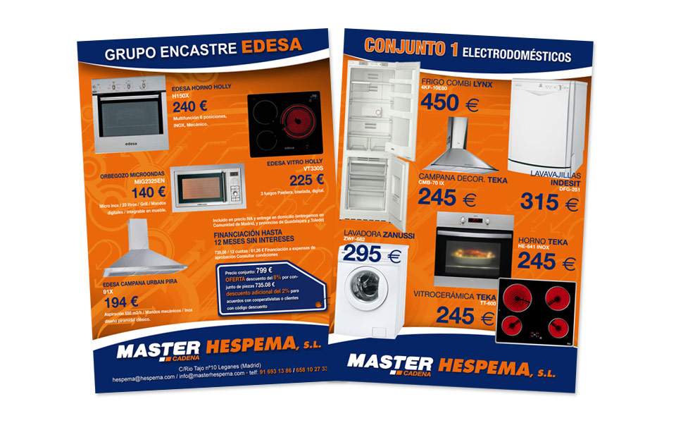 Folleto A4 Master Hespema