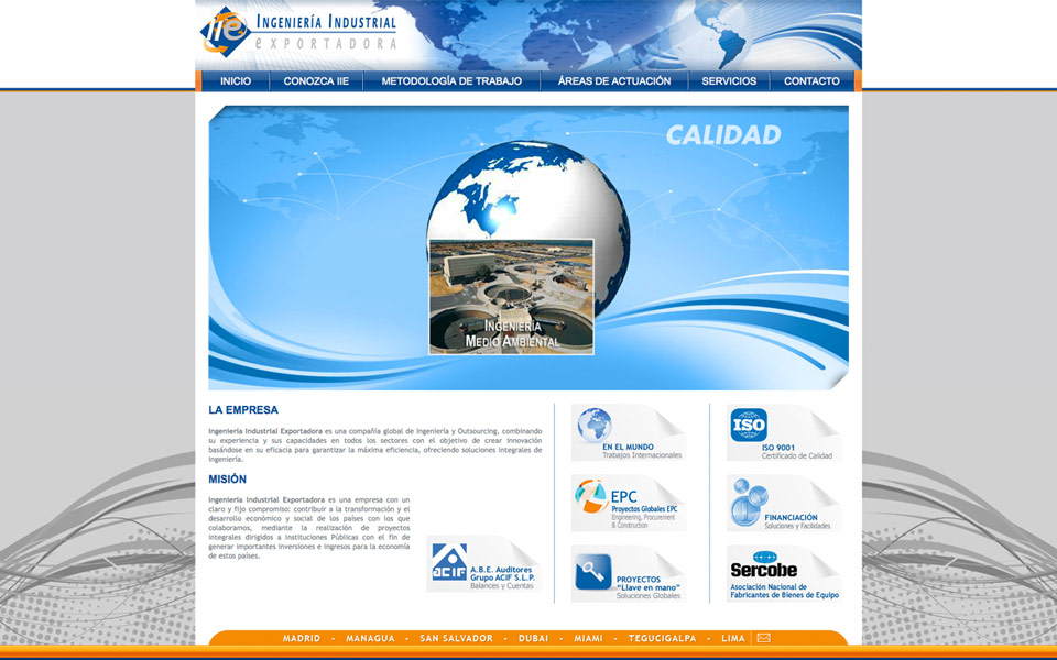 Diseo y programacin web IIExportadora