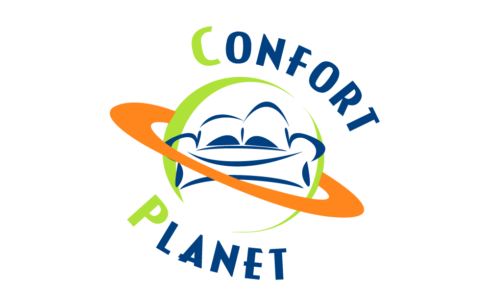 Logotipo de Confort Planet Sofás