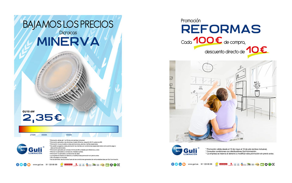 Promociones Guli en Redes Sociales RRSS