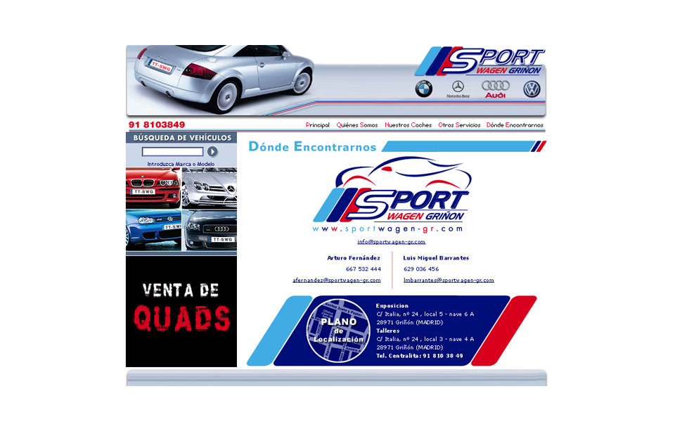 Catalogo de coches usados