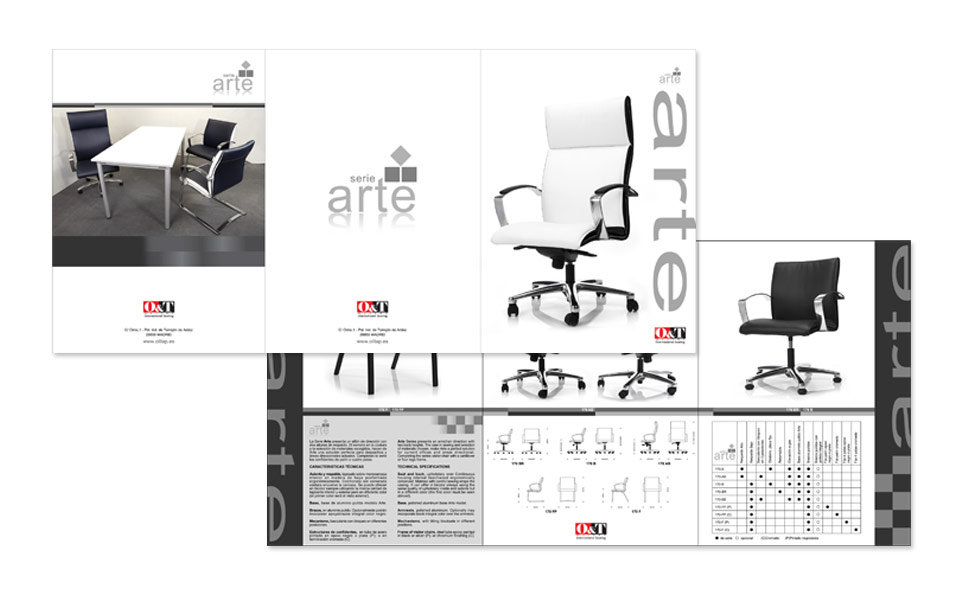 Diseo Trptico Sillas Arte